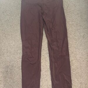 Burgundy Leggings